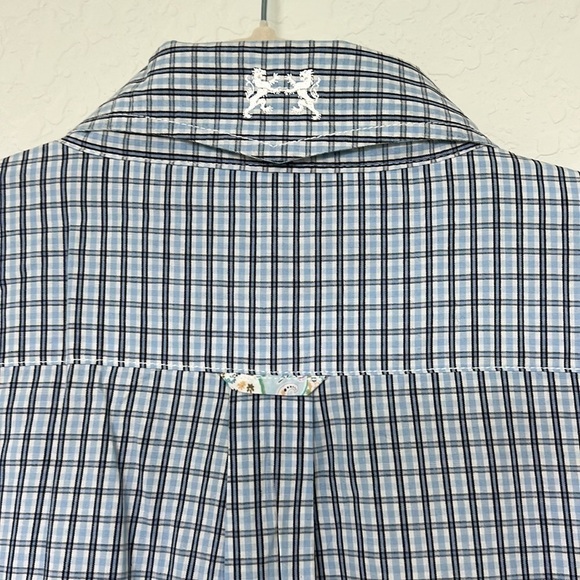 Lions Crest by English Laundry Blue Button Down Shirt Size 2XL - Picture 12 of 16